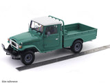 Toyota Land Cruiser 40 Pickup Green 1:18 Kyosho Premium Licensed Diecast Scale Model Car Collectible