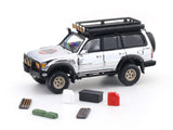 Toyota Land Cruiser LC80 Custom Chrome 1:64 GCD Licensed Diecast Scale Model Collectible