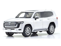 Toyota Land Cruiser ZX White 1:43 Kyosho Premium Licensed Diecast
