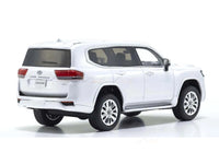 Toyota Land Cruiser ZX White 1:43 Kyosho Premium Licensed Diecast