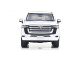 Toyota Land Cruiser ZX White 1:43 Kyosho Premium Licensed Diecast Scale Model Car Collectible