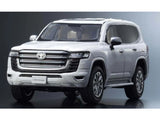 Toyota Land Cruiser ZX White 1:43 Kyosho Premium Licensed Diecast Scale Model Car Collectible