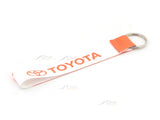 Toyota orange Key Tag / Bag Tag | Toyota Car Keychain Backpack & Luggage Automotive Accessory | Buy in India