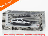 Pre-Order Initial D Toyota Sprinter Trueno AE86 1:64 Kyosho Licensed Diecast Scale Model Car Collectible | JDM Classic | Buy in India