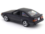 Toyota Sprinter Trueno AE86 Matte Black 1:24 Maisto licensed diecast Scale Model car collectible