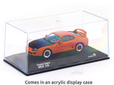 Toyota Supra Mk 4 Orange Custom 1:43 Solido licensed diecast Scale Model collectible