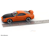 Toyota Supra Mk 4 Orange Custom 1:43 Solido licensed diecast Scale Model collectible