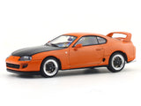 Toyota Supra Mk 4 Orange Custom 1:43 Solido licensed diecast Scale Model collectible