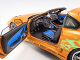 Pre Order : Toyota Supra Turbo Fast & Furious 1:18 Kyosho Premium Licensed Diecast Scale Model