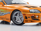 Pre Order : Toyota Supra Turbo Fast & Furious 1:18 Kyosho Premium Licensed Diecast Scale Model