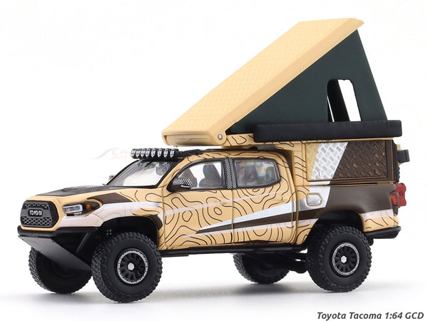 Toyota Tacoma sand 1:64 GCD diecast scale model car miniature collectible