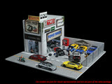 Retro Repair Shop Diorama 1:64 MoreArt Display Diorama | Japanese Street Scene | Buy in India