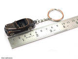 Vintage Car style Bronz color metal keyring / keychain
