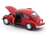 Volkswagen Beetle Red with Acrylic Case 1:24 Maisto Licensed Diecast Model Car | Display Collectible | Buy in India