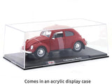 Volkswagen Beetle Red with Acrylic Case 1:24 Maisto Licensed Diecast Model Car | Display Collectible | Buy in India
