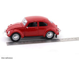Volkswagen Beetle Red with Acrylic Case 1:24 Maisto Licensed Diecast Model Car | Display Collectible | Buy in India