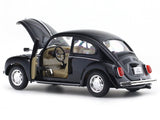 Volkswagen Beetle black 1:24 Welly Licensed Diecast Scale Model Car Collectible