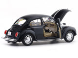 Volkswagen Beetle black 1:24 Welly Licensed Diecast Scale Model Car Collectible