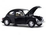 Volkswagen Beetle black 1:24 Welly Licensed Diecast Scale Model Car Collectible