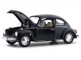 Volkswagen Beetle black 1:24 Welly Licensed Diecast Scale Model Car Collectible