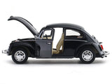 Volkswagen Beetle black 1:24 Welly Licensed Diecast Scale Model Car Collectible