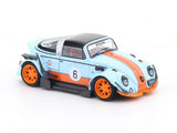 Volkswagen Beetle RWB Gulf with Figure 1:64 TimeMicro Diecast Scale Model Car Collectible | Custom VW | Buy in India