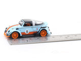 Volkswagen Beetle RWB Gulf with Figure 1:64 TimeMicro Diecast Scale Model Car Collectible | Custom VW | Buy in India