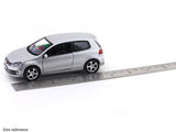 Volkswagen Golf GTi silver 1:33-42 RMZ City licensed pull back car scale model