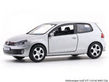 Volkswagen Golf GTi silver 1:33-42 RMZ City licensed pull back car scale model