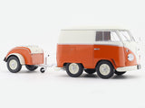Volkswagen Kool Kombi Orange White 1:18 Solido licensed diecast scale model car collectible