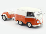 Volkswagen Kool Kombi Orange White 1:18 Solido licensed diecast scale model car collectible