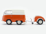 Volkswagen Kool Kombi Orange White 1:18 Solido licensed diecast scale model car collectible