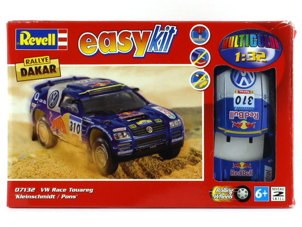 Volkswagen Race Touareg Dakar Rally 1:32 Revell plastic car model kit ...