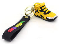 Yellow Shoe Silicon keyring / keychain