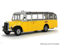 1959 Saucer L4C PTT 1:43 Atlas diecast Scale Model Bus.