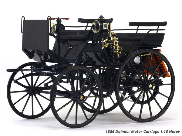 1886 Daimler Motor Carriage 1:18 Norev diecast scale model car.