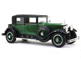 1928 Cadillac Series 341A Town Sedan green 1:18 Esval models scale car.