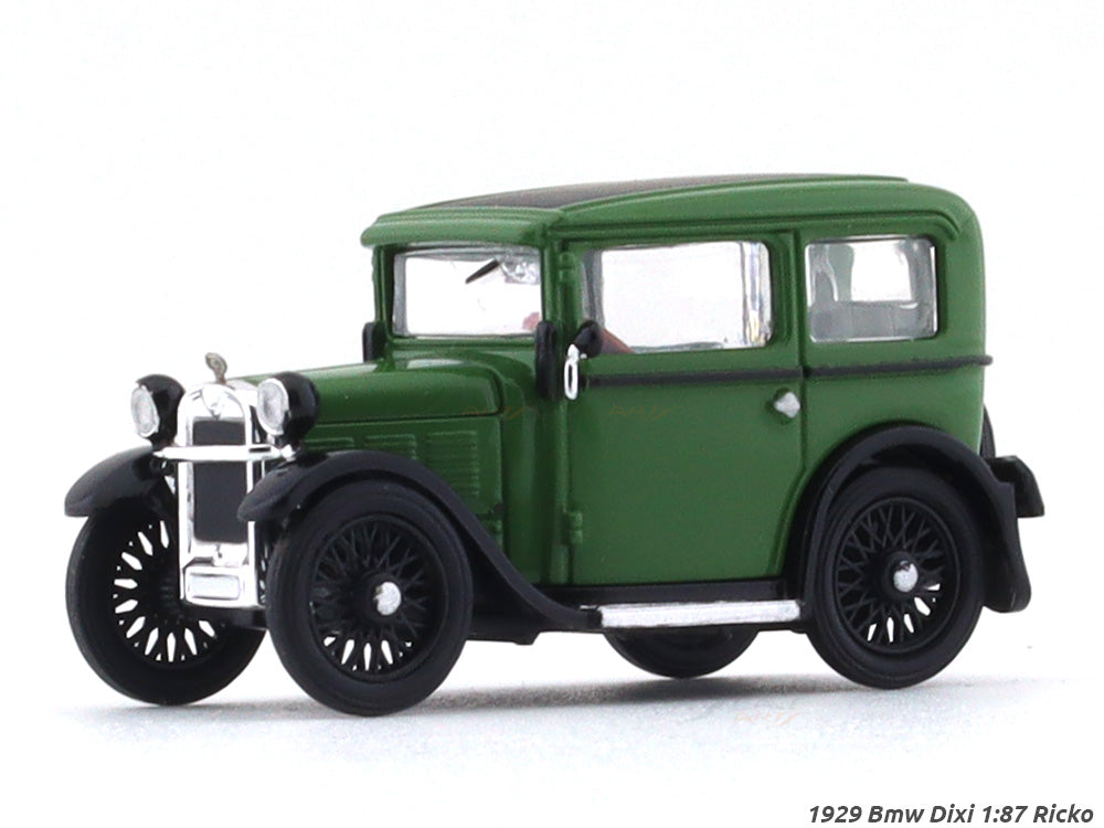 1929 Bmw Dixi green 1:87 Ricko HO scale model car collectible | Scale Arts  India