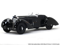 1930 Mercedes-Benz SSK Black Prince 1:18 KK Scale diecast model car.