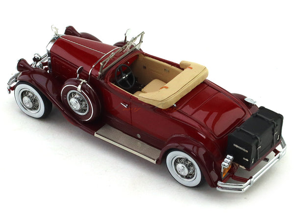 Pierce-Arrow Model B roadster 1930 rouge (Esval) 1/43e Pierce-Arrow Model B roadster 1930 rouge (Esval) 1/43e
