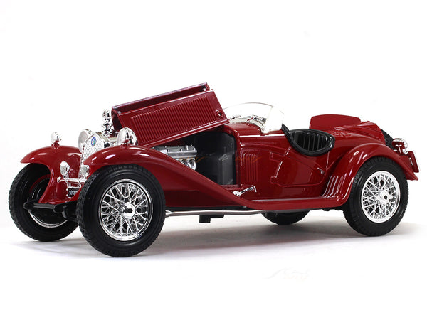 ALFA ROMEO 2300 SPIDER 1932 rouge cabriolet ouvert open 1/18 BURAGO ALFA ROMEO 2300 SPIDER 1932 rouge cabriolet ouvert open 1/18 BURAGO