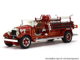 1932 Buffalo Type 50 Fire engine 1:43 Road Signature Yatming diecast scale model truck.