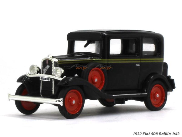 1932 Fiat 508 Balilla 1:43 diecast Scale Model Car