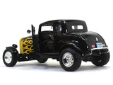 1932 Ford Five Window Coupe black 1:18 Motormax diecast scale model car
