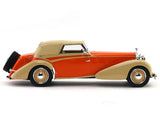 1934 Hispano Suiza J12 Cabriolet by Vanvooren top up 1:43 Esval Models scale model car.