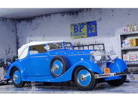 1934 Hispano Suiza J12 Drophead Coupe by Fernandez Darrin closed 1:18 Esval models scale car.
