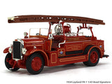 1934 Leyland FK-1 Fire engine 1:43 Road Signature Yatming diecast scale model truck.