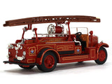 1934 Leyland FK-1 Fire engine 1:43 Road Signature Yatming diecast scale model truck.