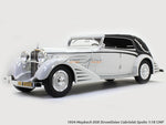 1934 Maybach DS8 Stromlinien Cabriolet Spohn 1:18 CMF scale model car.