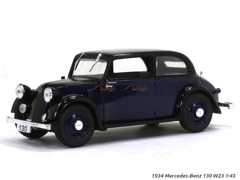 1934 Mercedes-Benz 130 W23 1:43 diecast Scale Model Car | Scale